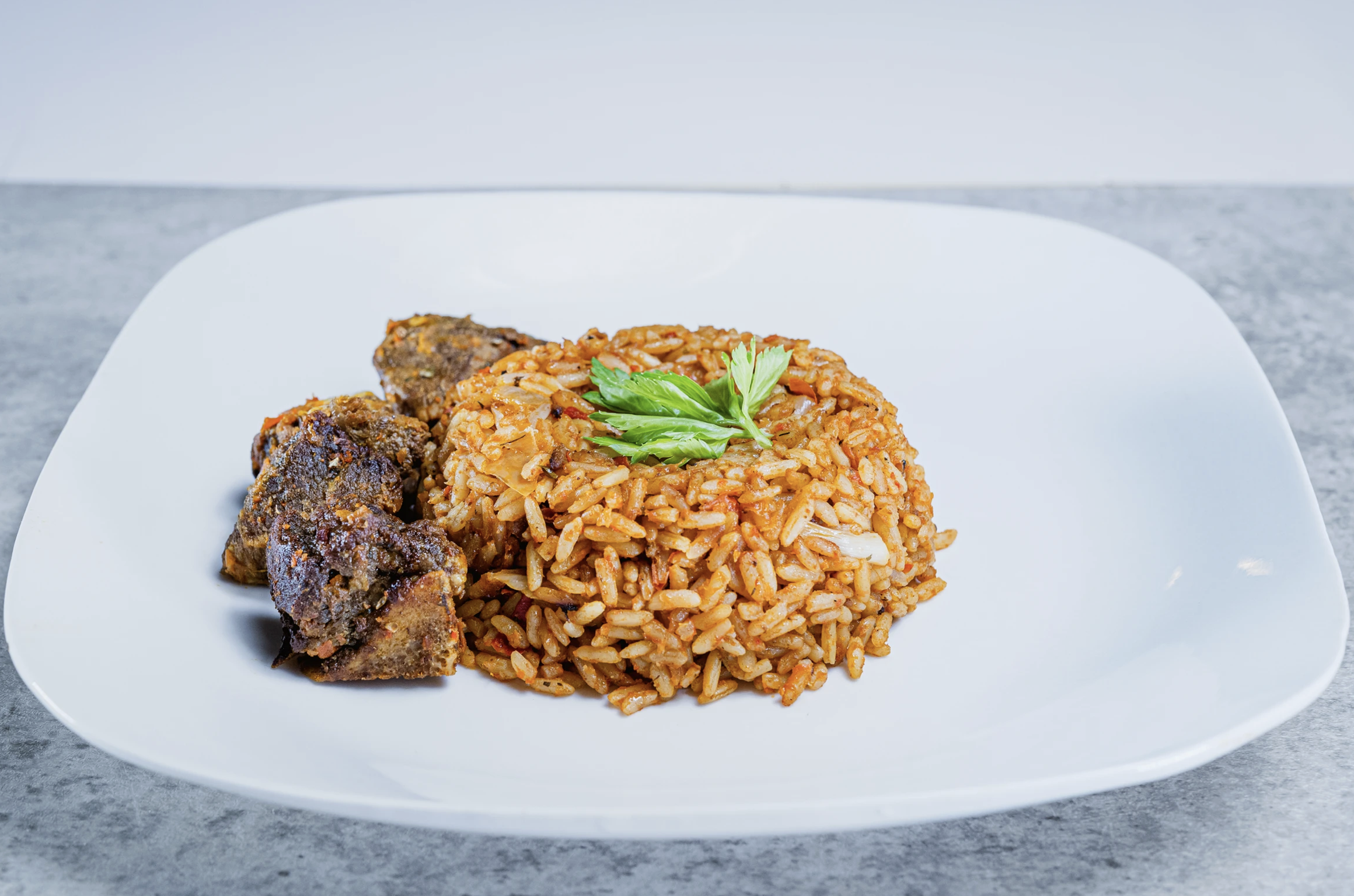 Jollof rice | Photo courtesy Lasgidi Café